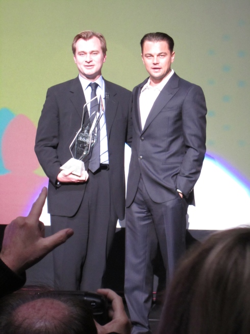 Christopher Nolan & Leonardo DeCaprio